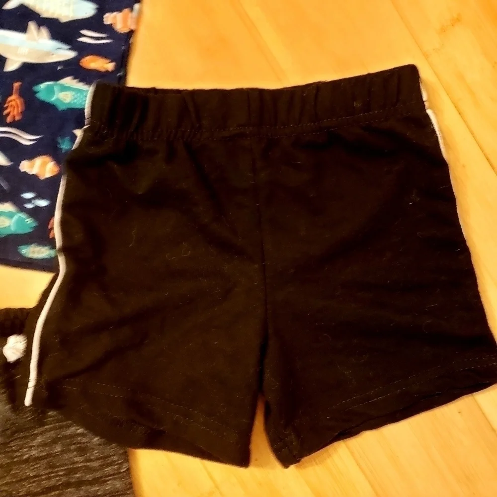 6 Piece Lot Boys 24M Months Spring Summer Clothing T-Shirts Shorts Casual EUC